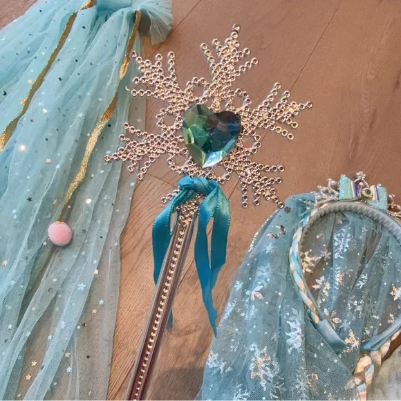 Blue Princess Hair Accessory Set Elsa - Picture 7 of 8